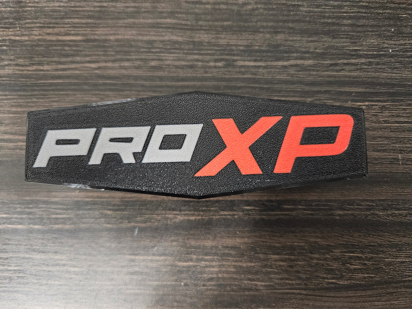 3D-Printed TPU Pro XP Grill Badge – 2025 Polaris RZR Pro XP