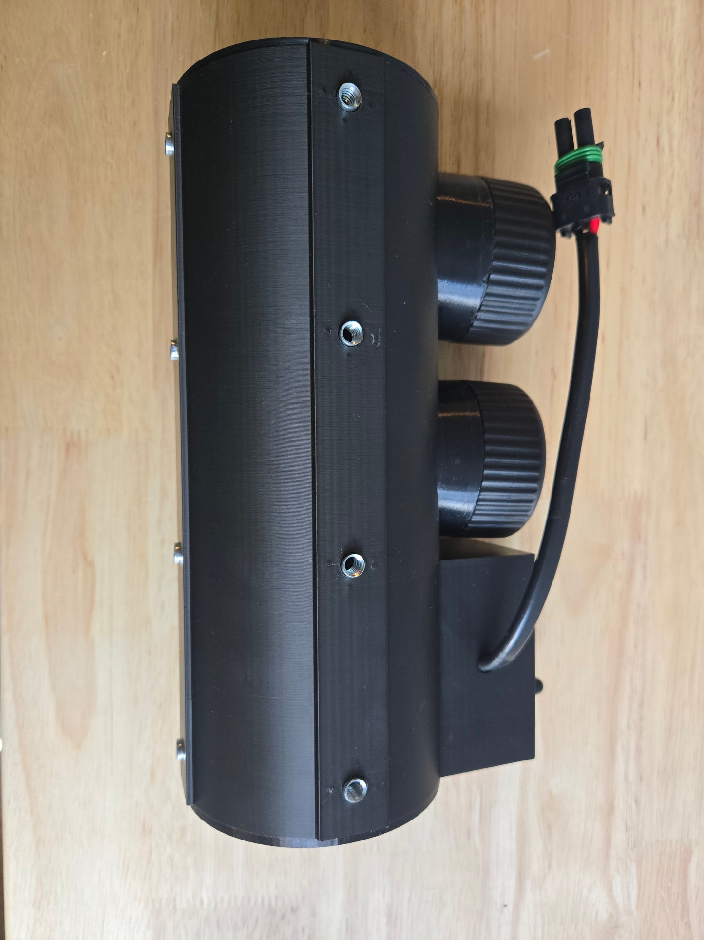 Jetfan-Choose correct tubing size for mounting below