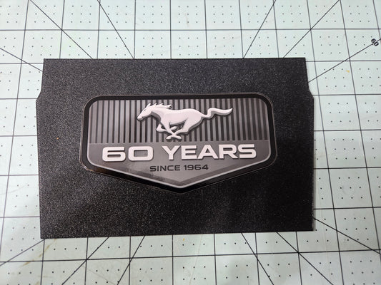 Ford 2024+ Dash Cubby Pad - 60 Years Logo