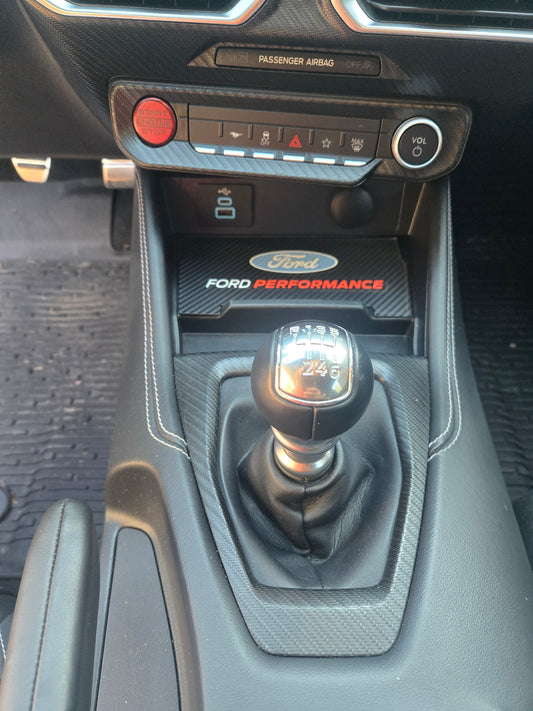 Ford 2024+ Dash Cubby Pad - Mustang Logo