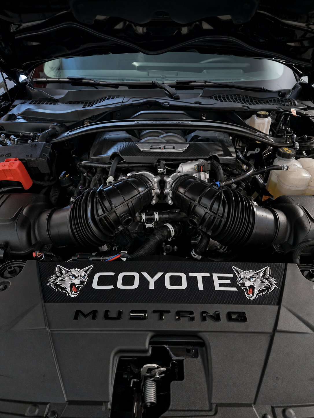2024+ Mustang S650 Coyote Radiator Shroud Plaque