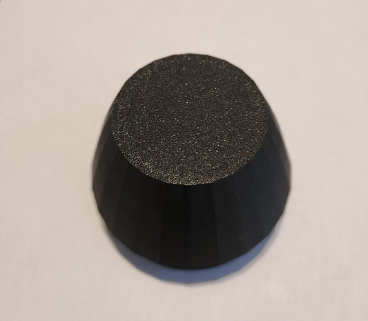 Set of 4 black center caps for oem KRX1000 wheels