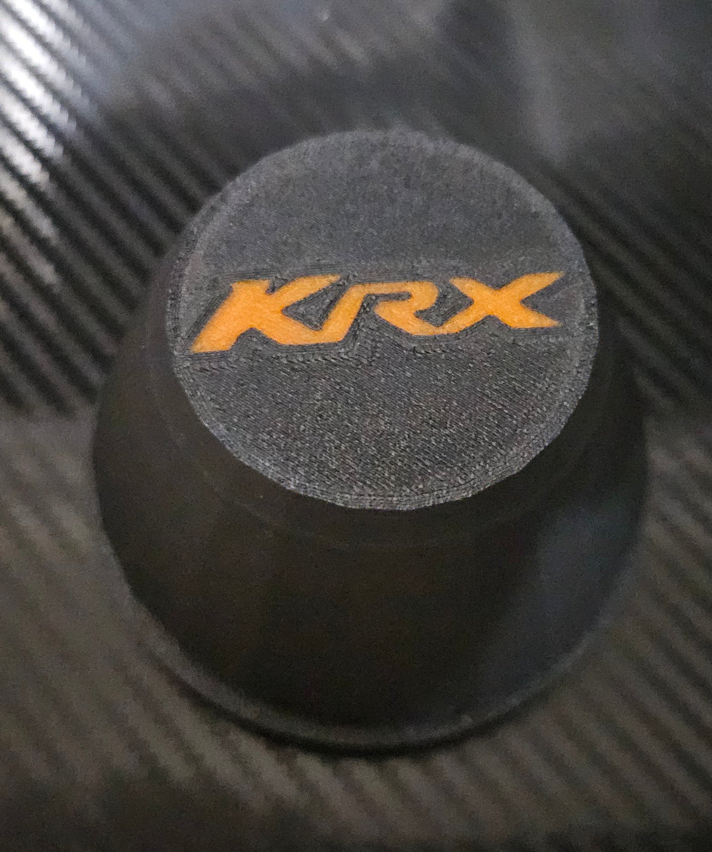 KRX1000 oem wheels center caps set of 4 Black caps with customizable Bigfoot logo color