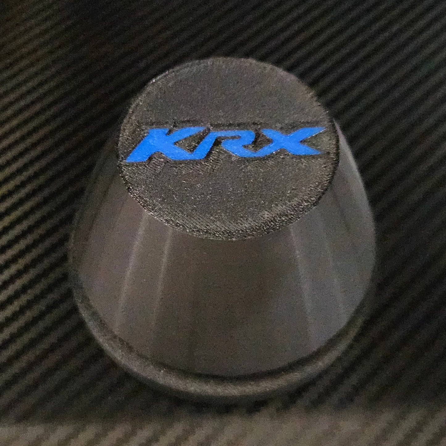 KRX1000 oem wheels center caps set of 4 Black caps with customizable Bigfoot logo color