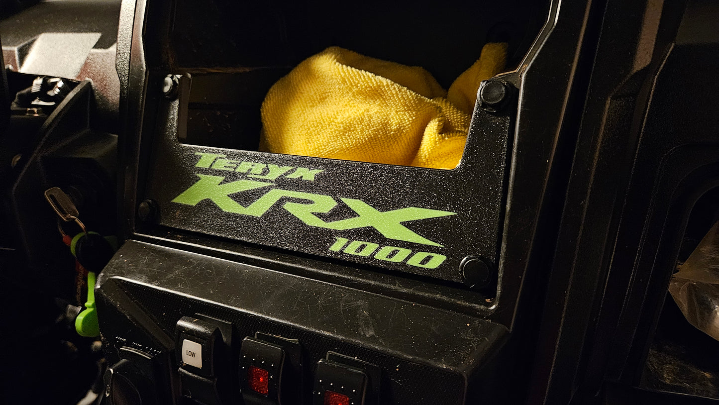 Kawasaki KRX1000 Dash Cubby Plate