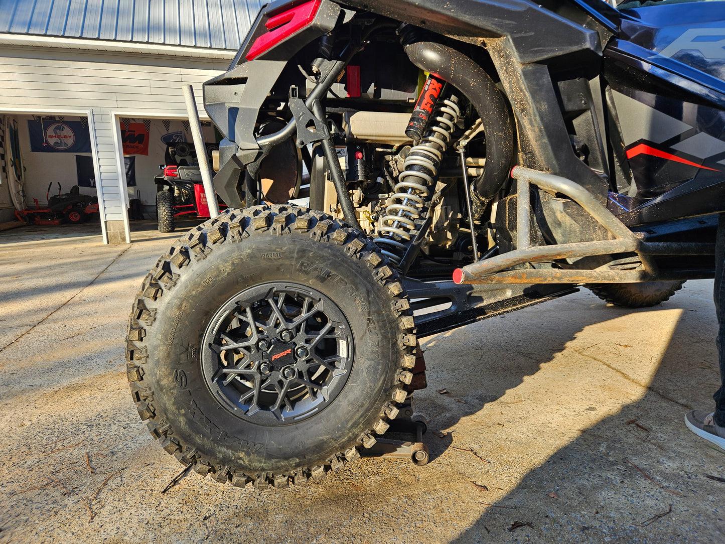 Polaris RZR Pro R OEM Wheels Center Caps