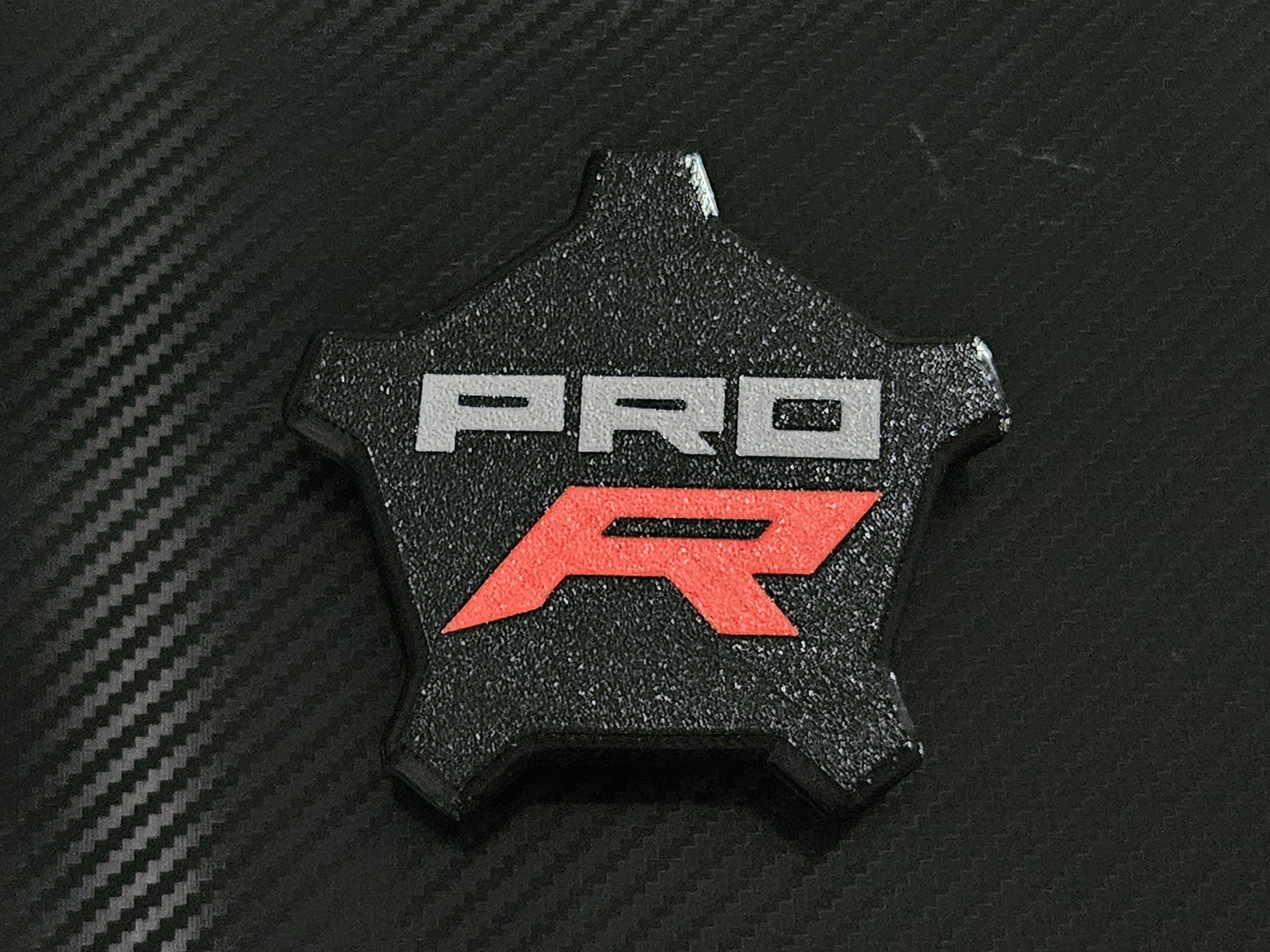 Polaris RZR Pro R Black Center Caps With Customizable R Logo (set of 4 ...