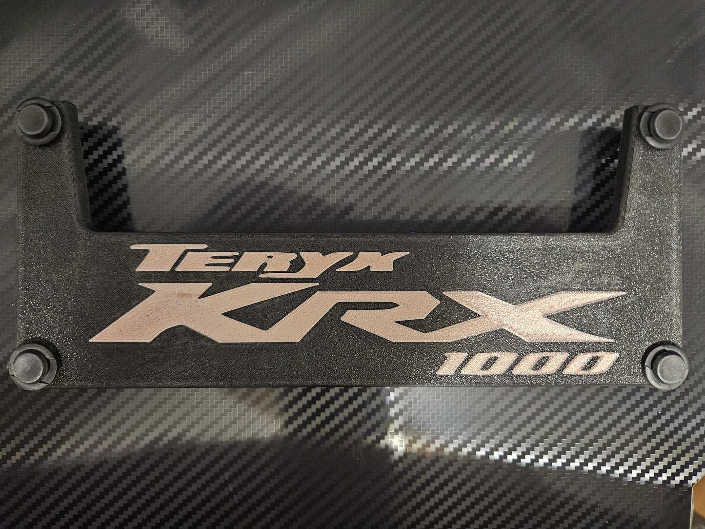 Kawasaki KRX1000 Dash Cubby Plate