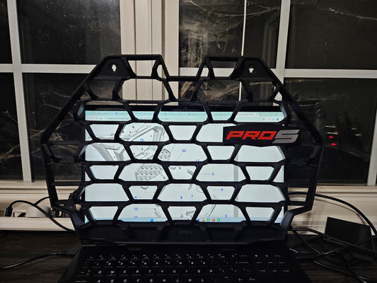 3D-Printed TPU Pro S Grill Badge – 2025 Polaris RZR Pro S