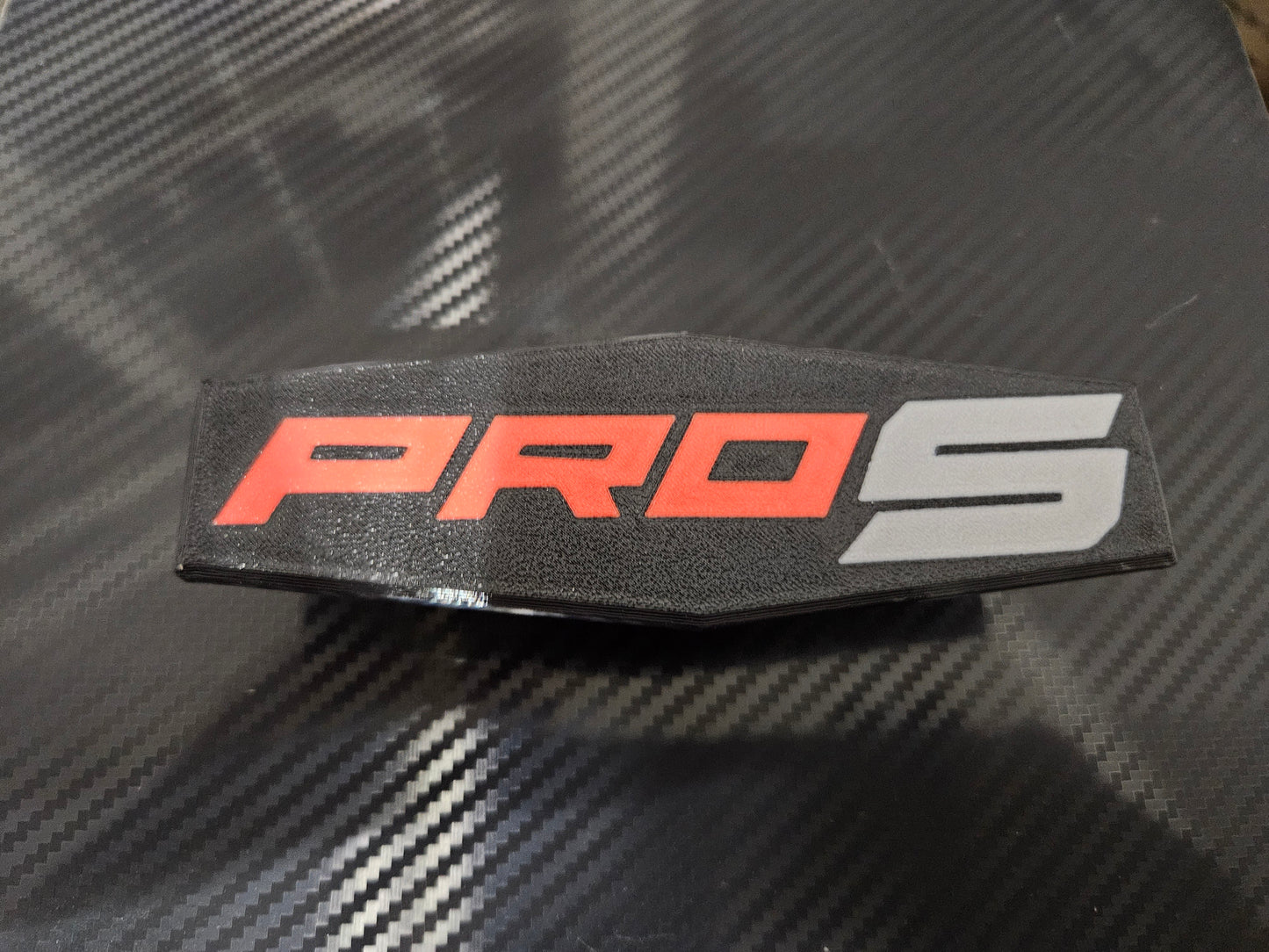 3D-Printed TPU Pro S Grill Badge – 2025 Polaris RZR Pro S