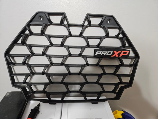 3D-Printed TPU Pro XP Grill Badge – 2025 Polaris RZR Pro XP