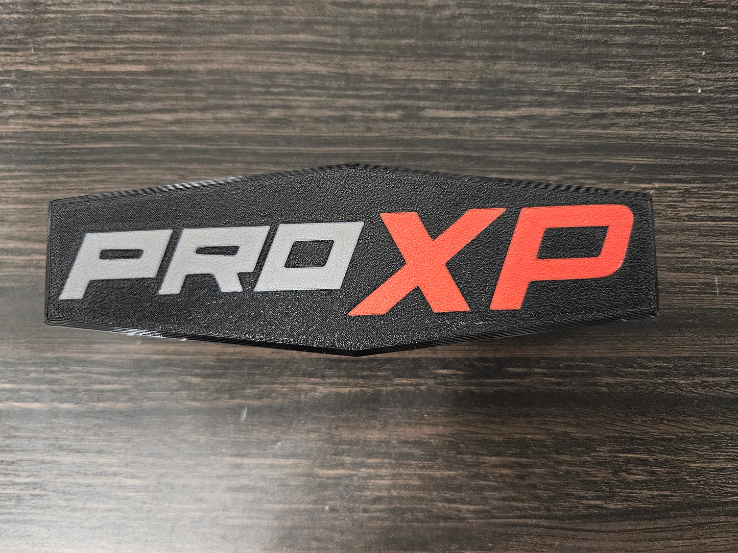 3D-Printed TPU Pro XP Grill Badge – 2025 Polaris RZR Pro XP