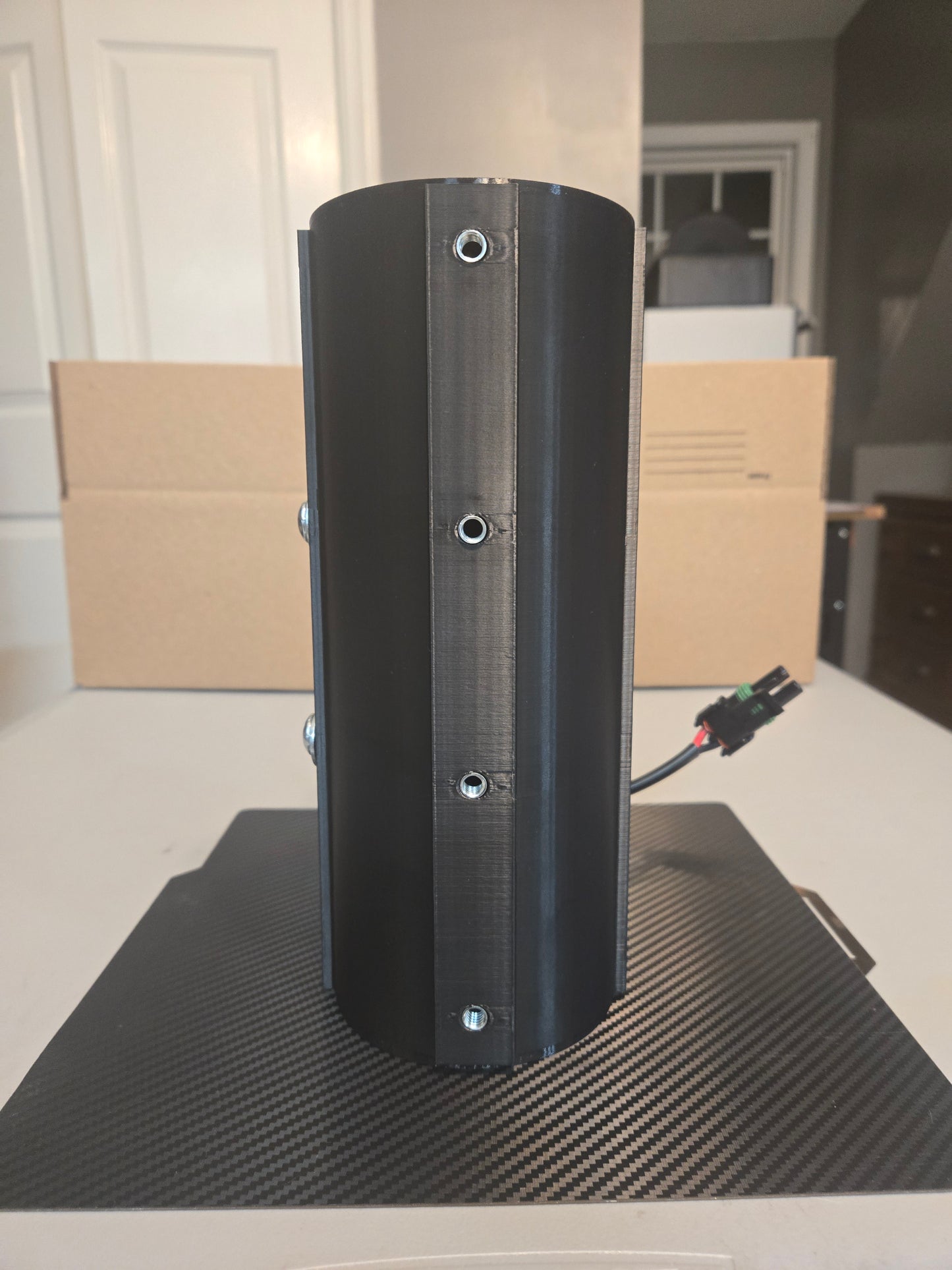 Jetfan-Choose correct tubing size for mounting below