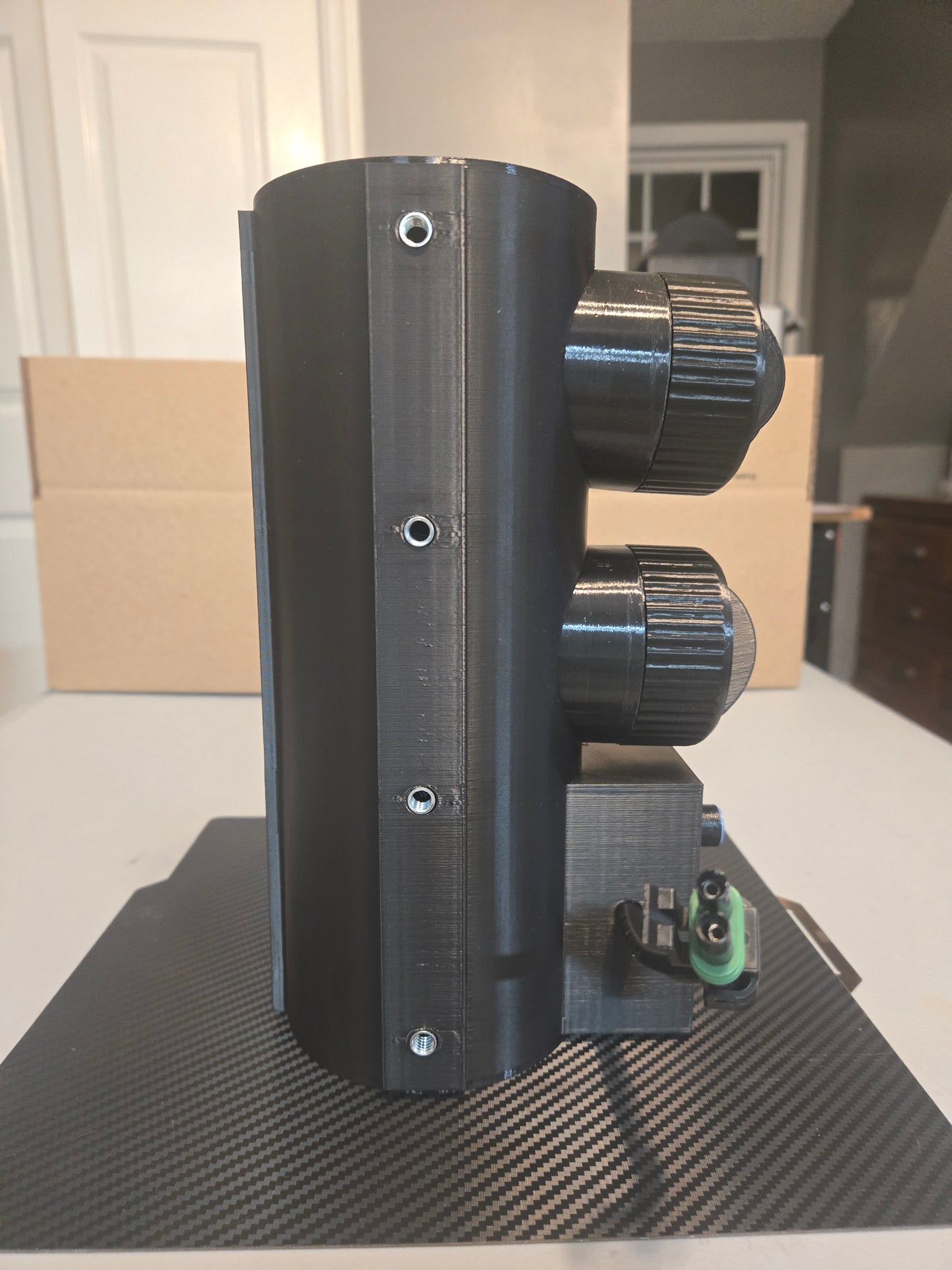 Jetfan-Choose correct tubing size for mounting below