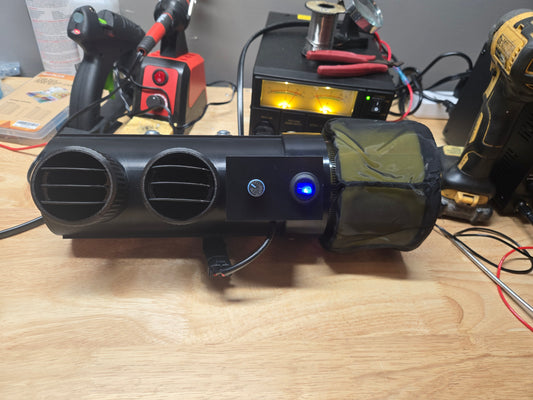 Jetfan with Filter-Choose correct tubing size for mounting below