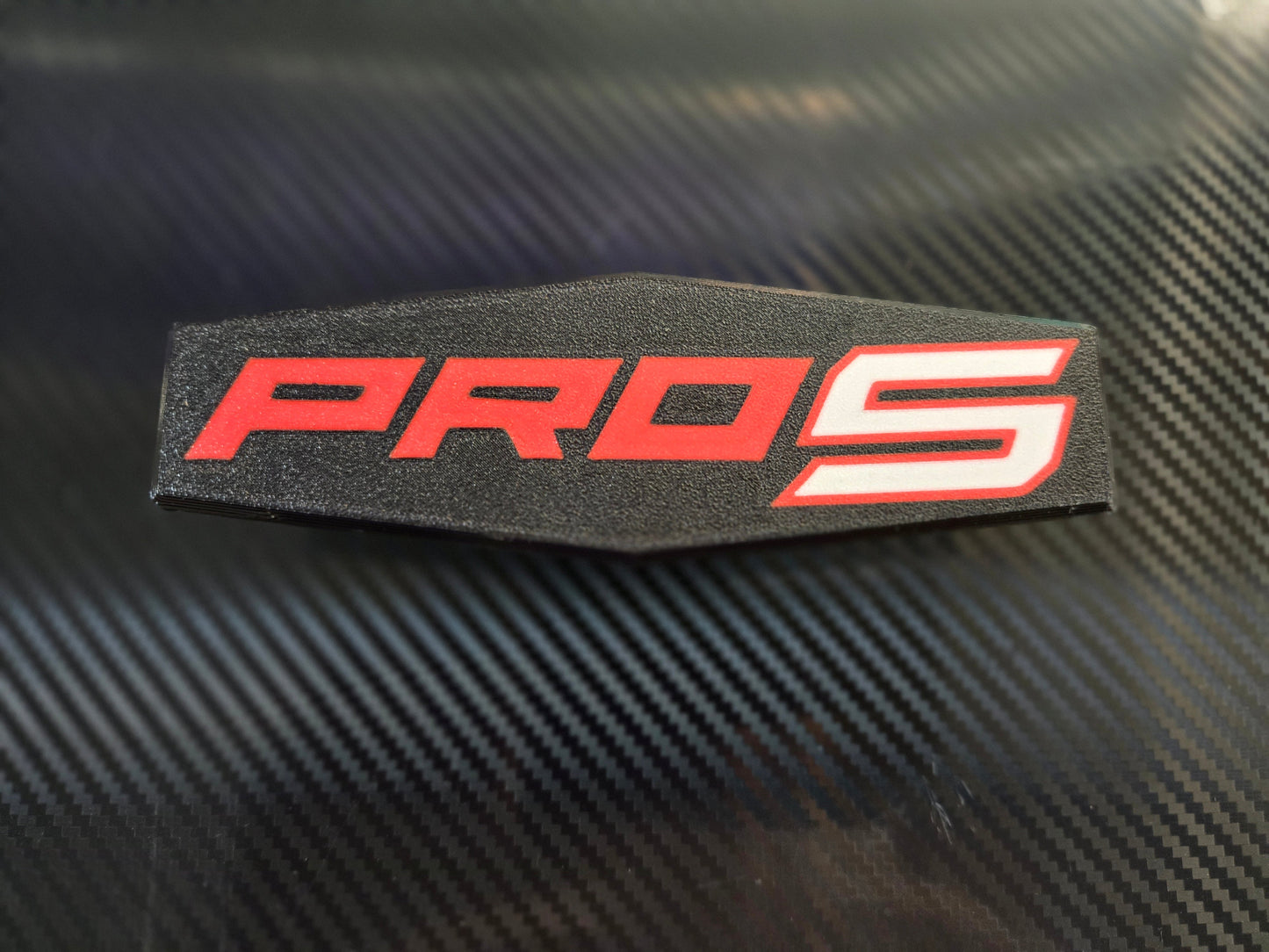 3D-Printed TPU Pro S Grill Badge – 2025 Polaris RZR Pro S
