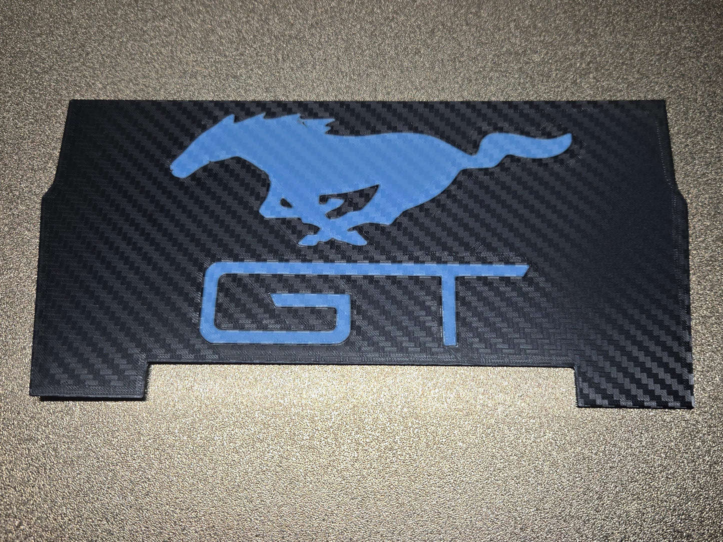 Ford 2024+ Dash Cubby Pad for Wireless Charger- Mustang and GT Logo