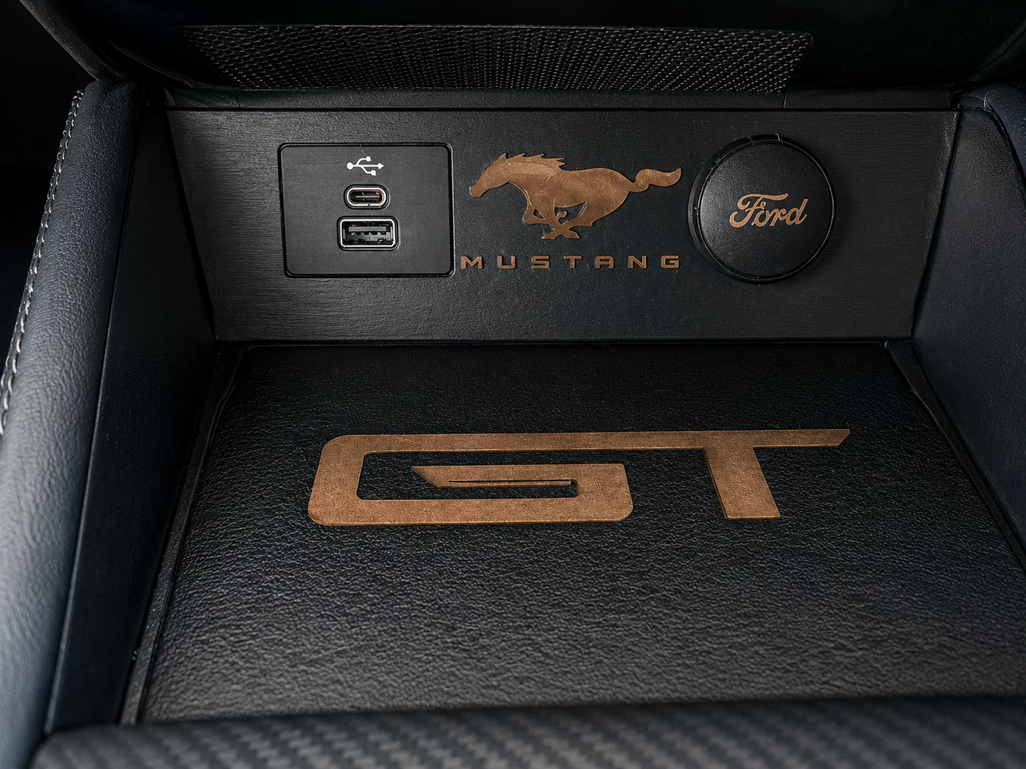 Genuine San Paulo Leather Interior Set S650 Mustang- GT Theme