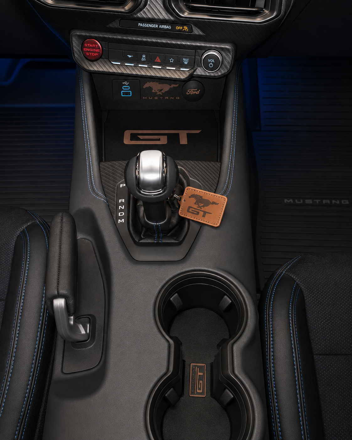 Genuine San Paulo Leather Interior Set S650 Mustang- GT Theme