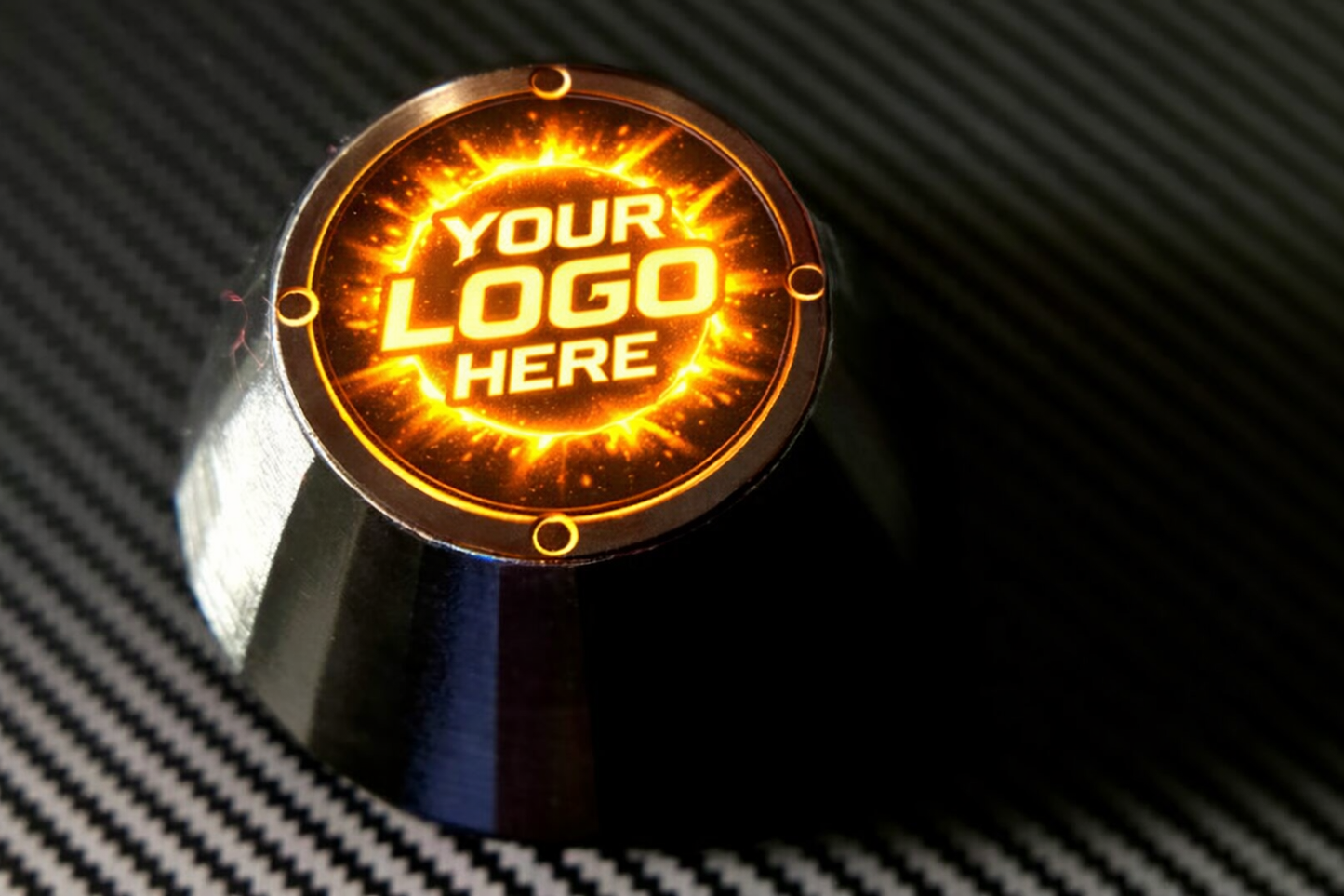 Custom logo KRX1000 OEM wheel center caps set of 4