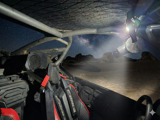 Magnetic Waterproof White LED Puck Lights (2-Pack)