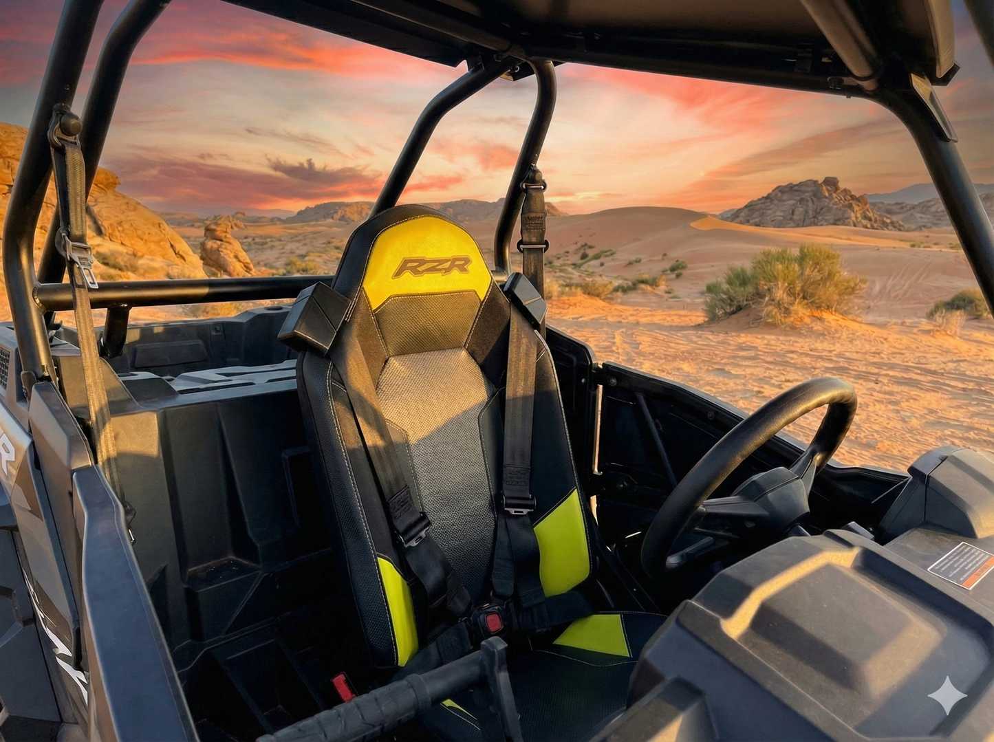 Polaris RZR Harness Holders- 1 Seat