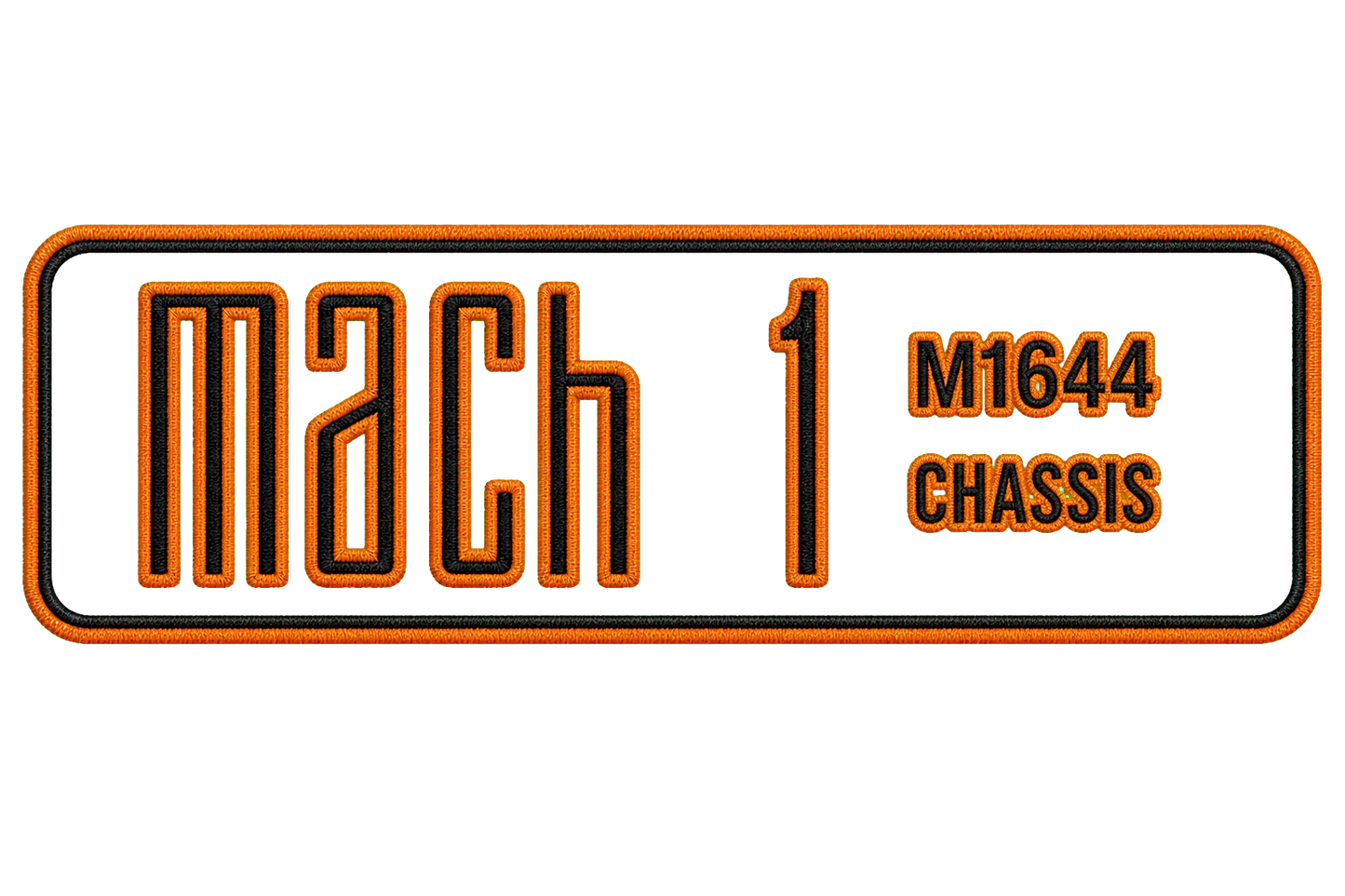 2021-2023 Mustang Mach 1 Custom Chassis Number Leather Logo