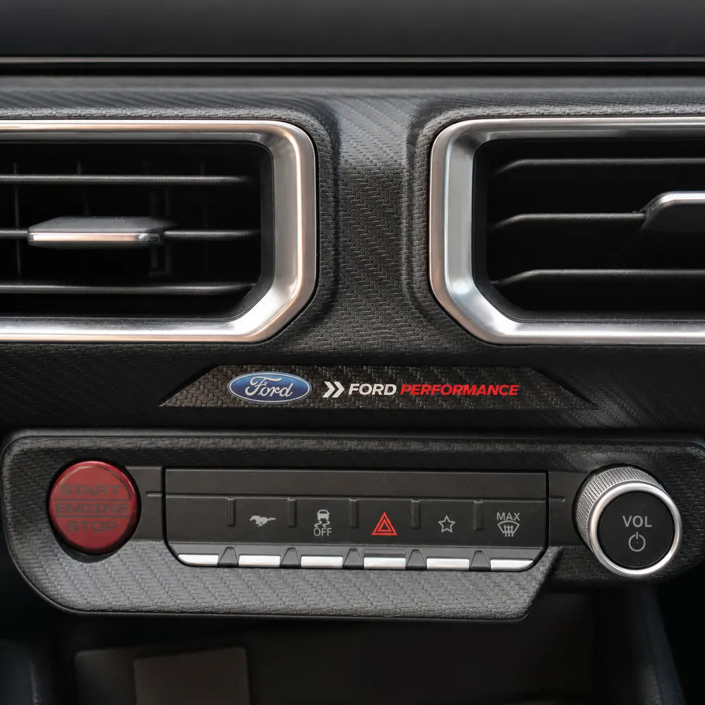 2024+ Ford Mustang Airbag Light Cover-Ford Performance logo