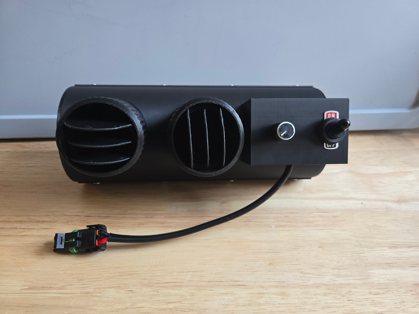 Jetfan-Choose correct tubing size for mounting below
