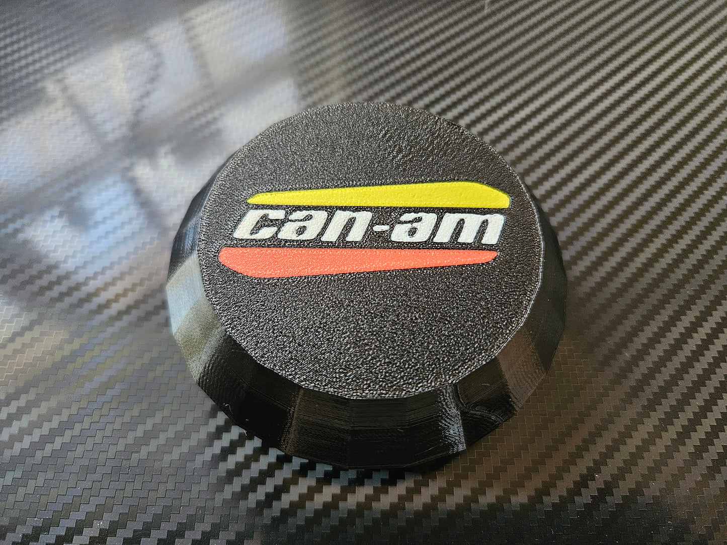 Set of 4 Can Am Logo Center Caps for 2020+ Can-Am Maverick X3 RC & RS (OEM Wheels)