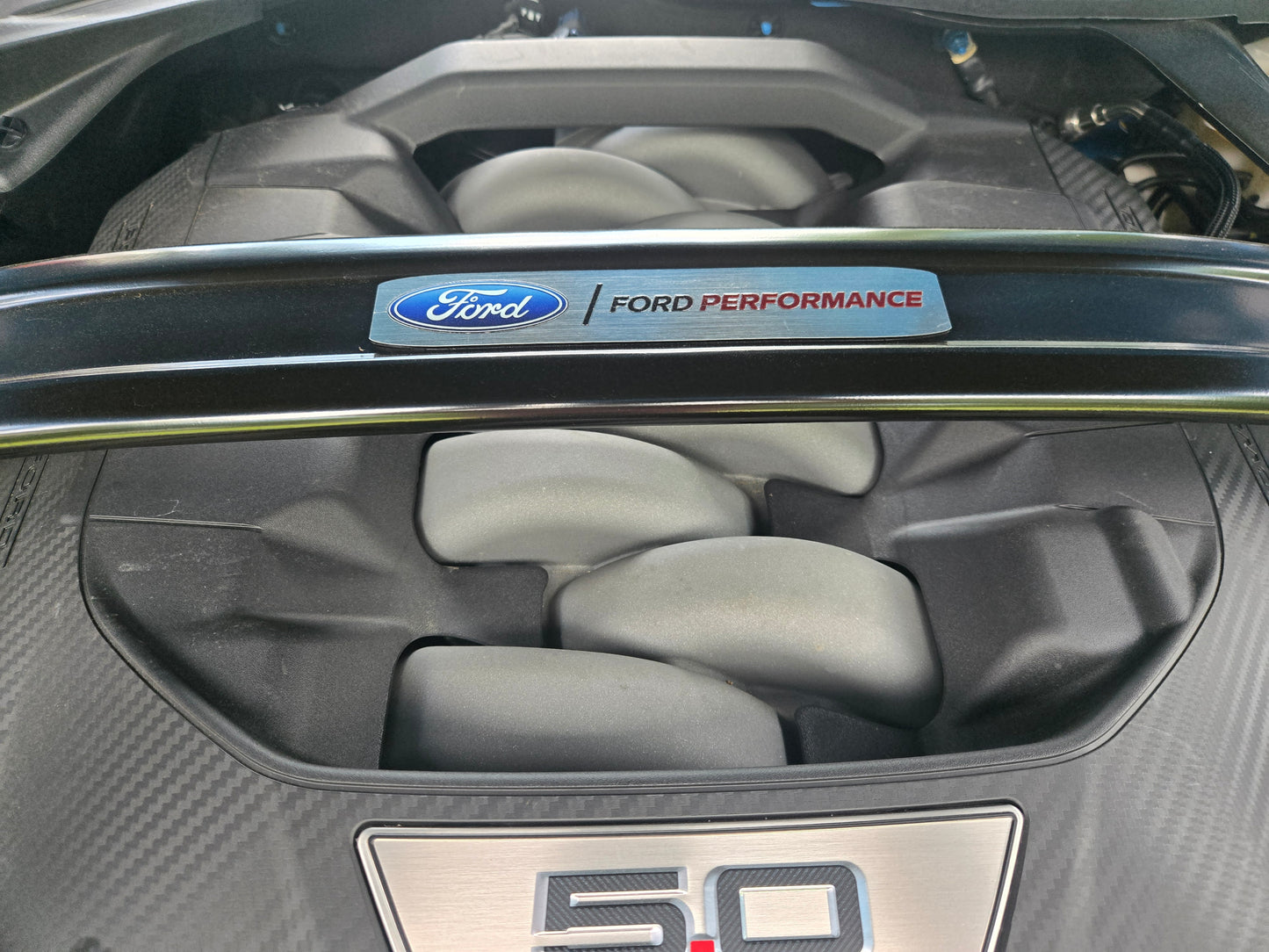 Ford Mustang Strut Tower Brace Badge
