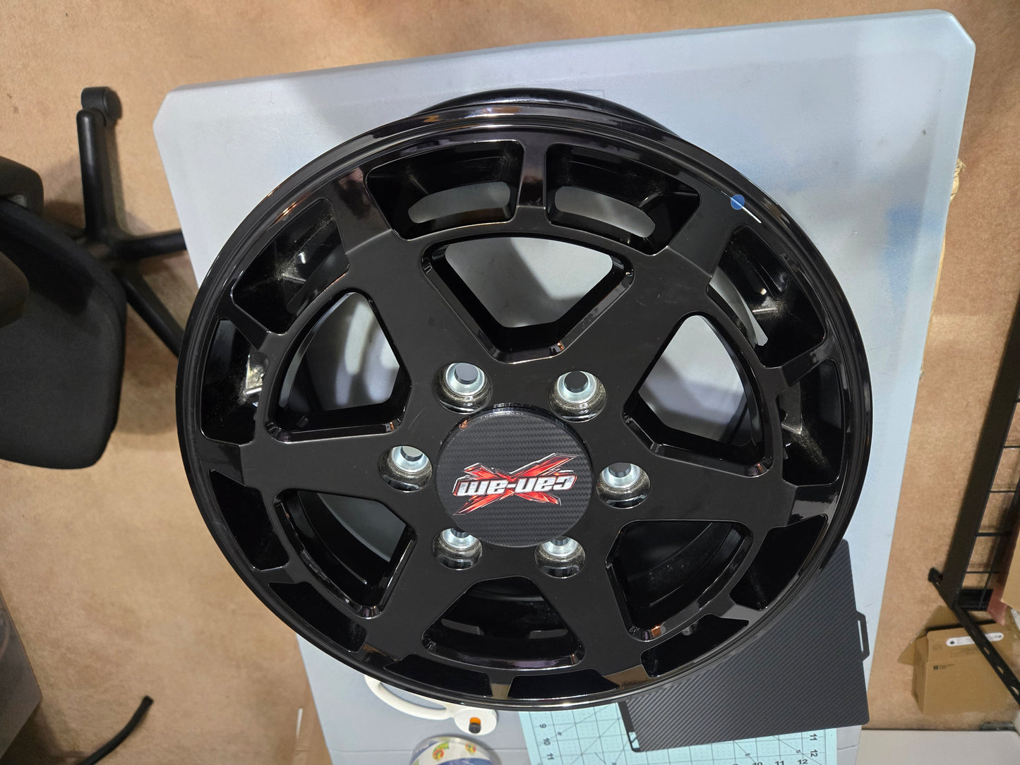 Can Am Maverick R Oem Wheel Center Caps