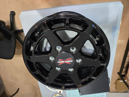 Can Am Maverick R Oem Wheel Center Caps