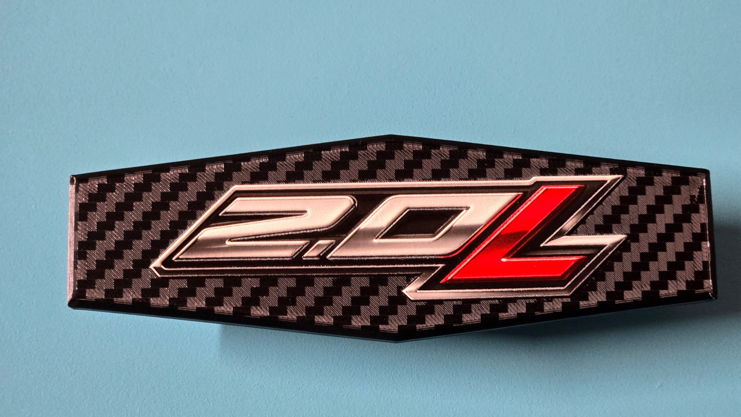 Polaris RZR Pro R 2.0L Badge (2022-2024)