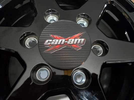 Can Am Maverick R Oem Wheel Center Caps