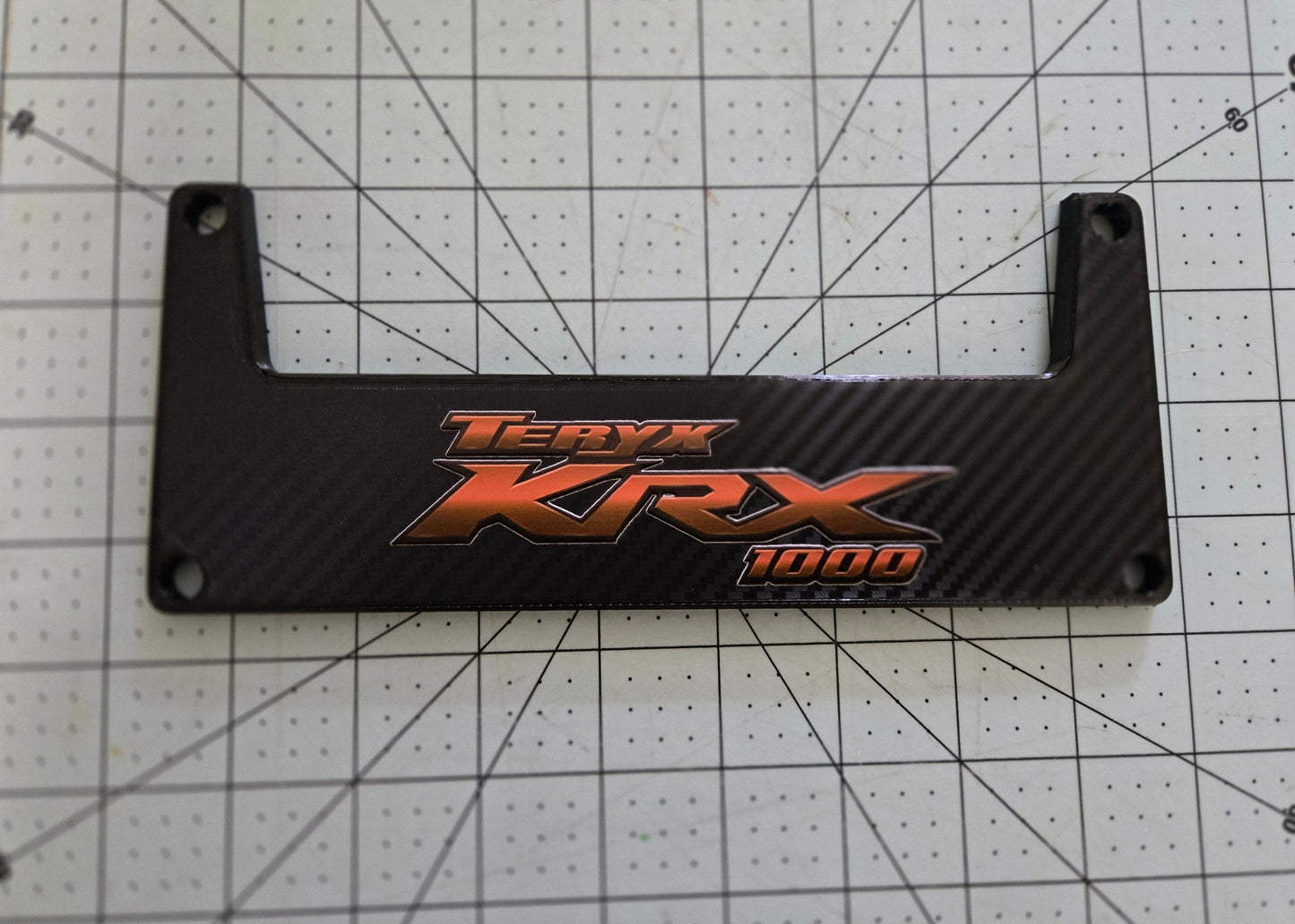 Kawasaki KRX1000 Dash Cubby Plate