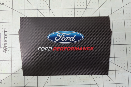 Ford 2024+ Dash Cubby Pad - Ford Performance Logo