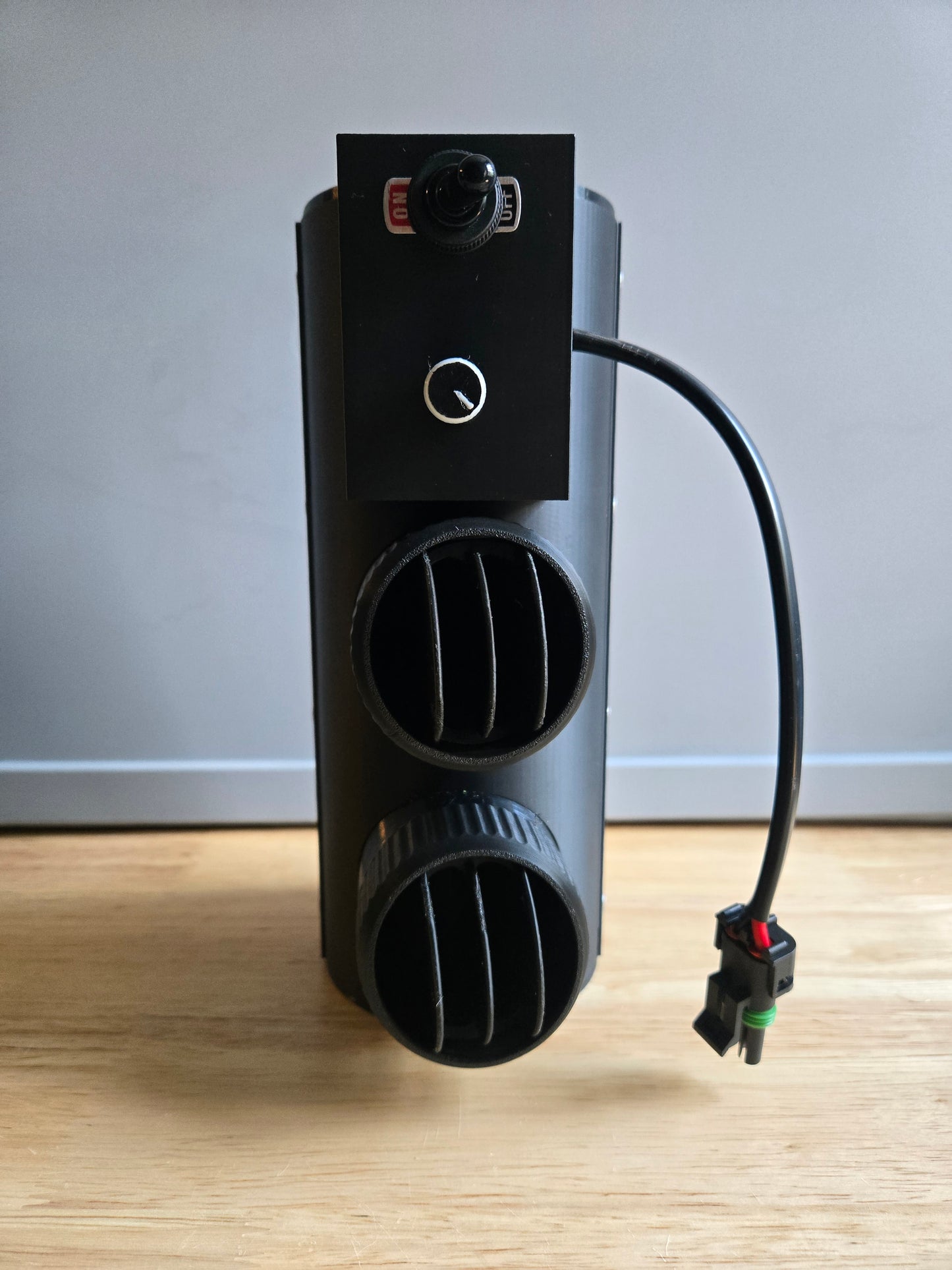 Jetfan-Choose correct tubing size for mounting below