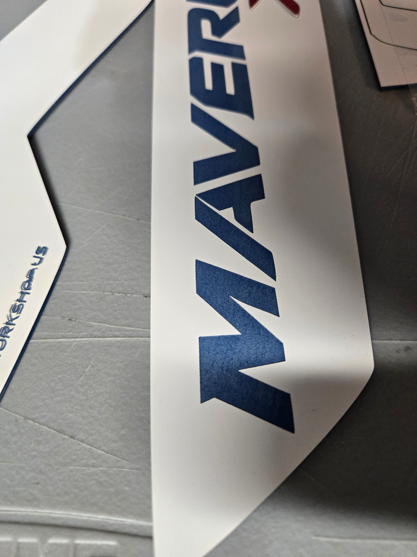 Can-Am Maverick X3 XRS 2 Seater Acrylic Badge & Graphic Kit (2017–2026) White Color