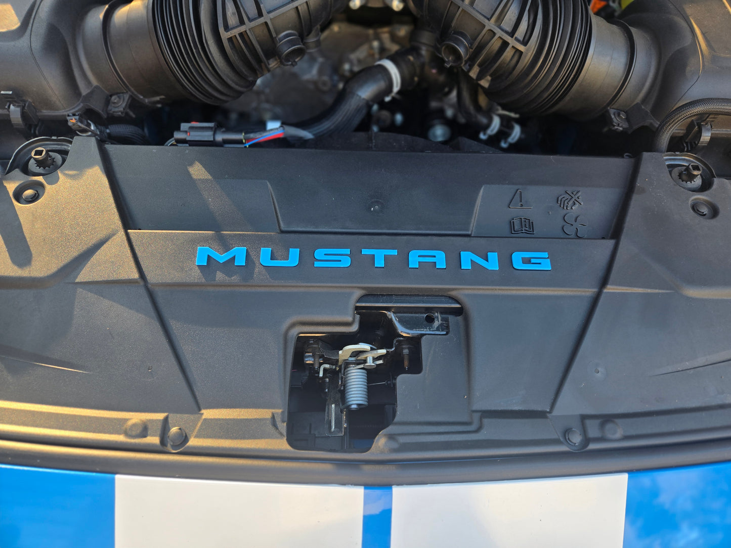 2024+ Ford Mustang Fan Shroud Acrylic Lettering – Custom Color | Premium 1/8" Acrylic