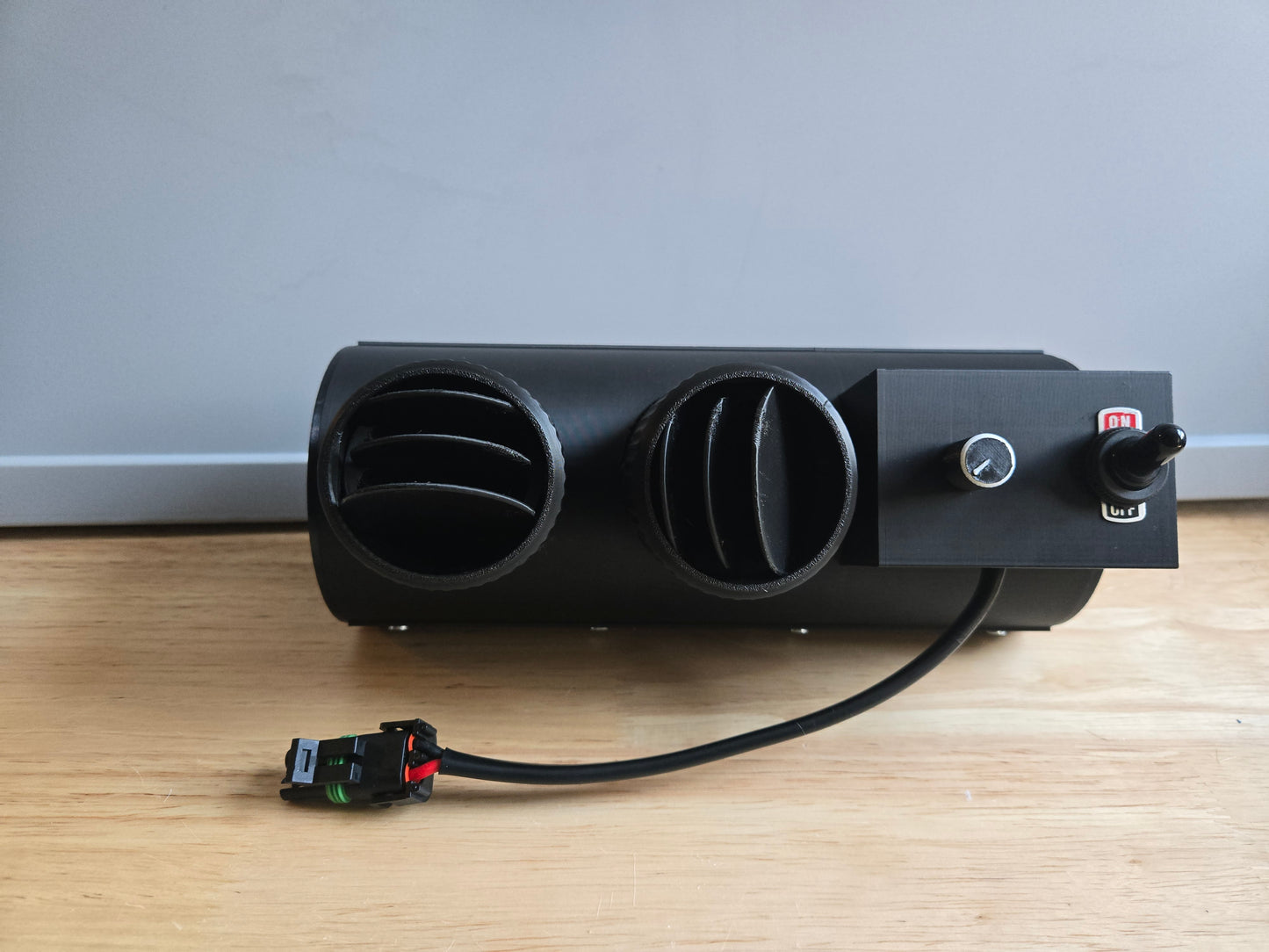Jetfan-Choose correct tubing size for mounting below