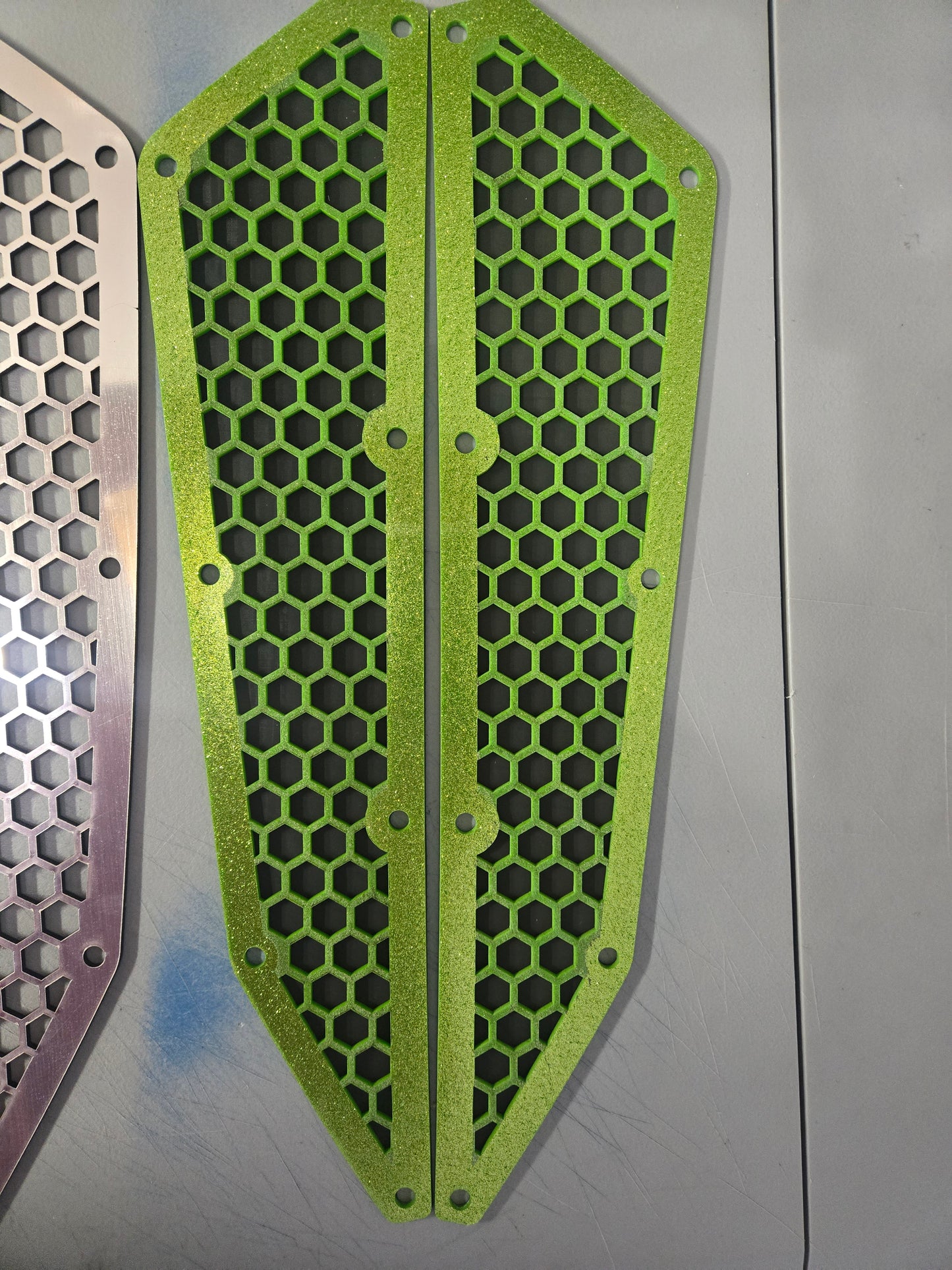Kawasaki KRX 1000 Intake Vent Covers with FrogzSkin® Mesh