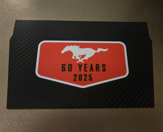 Ford 2024+ Dash Cubby Pad - 60 Years Logo
