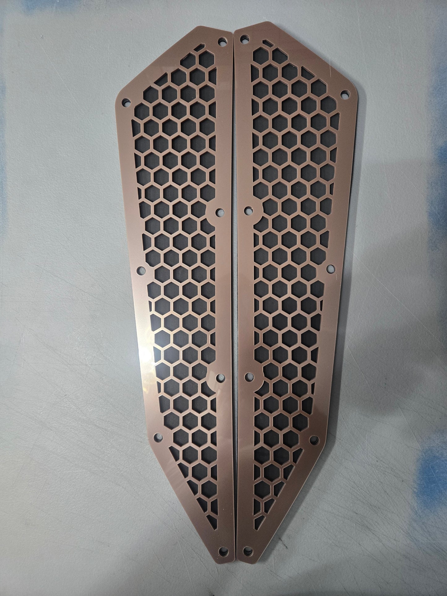 Kawasaki KRX 1000 Intake Vent Covers with FrogzSkin® Mesh