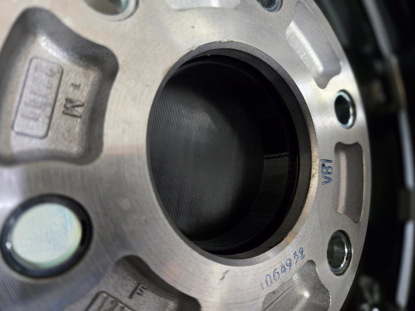 Can Am Maverick R OEM wheel black center caps with BRP logo