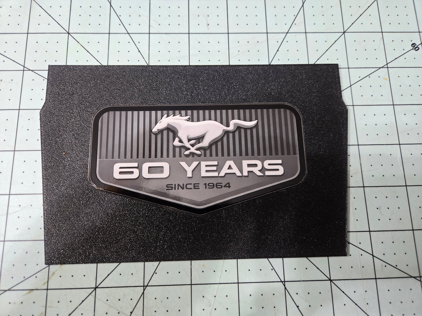 Ford 2024+ Dash Cubby Pad - 60 Years Logo