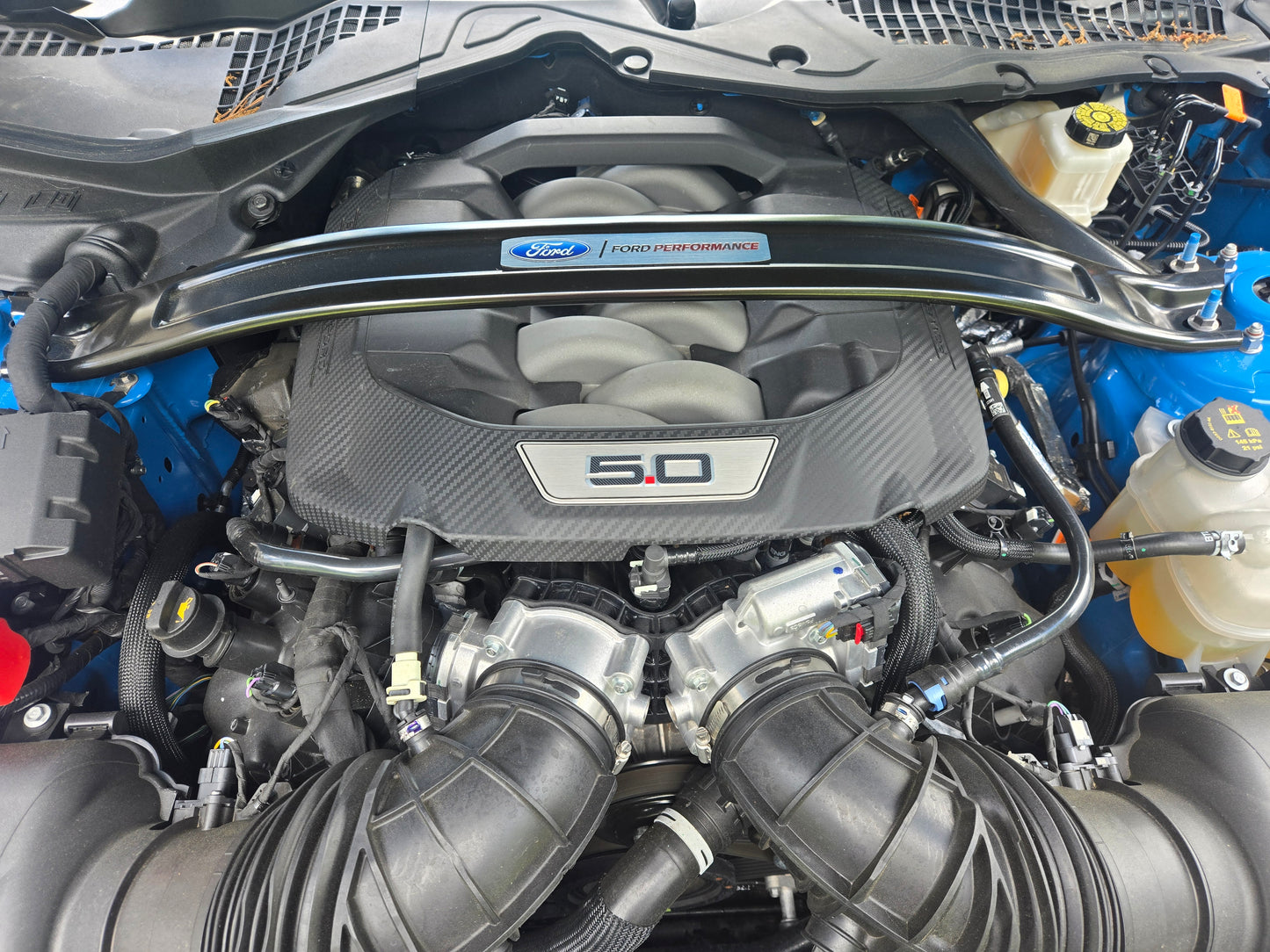 Ford Mustang Strut Tower Brace Badge