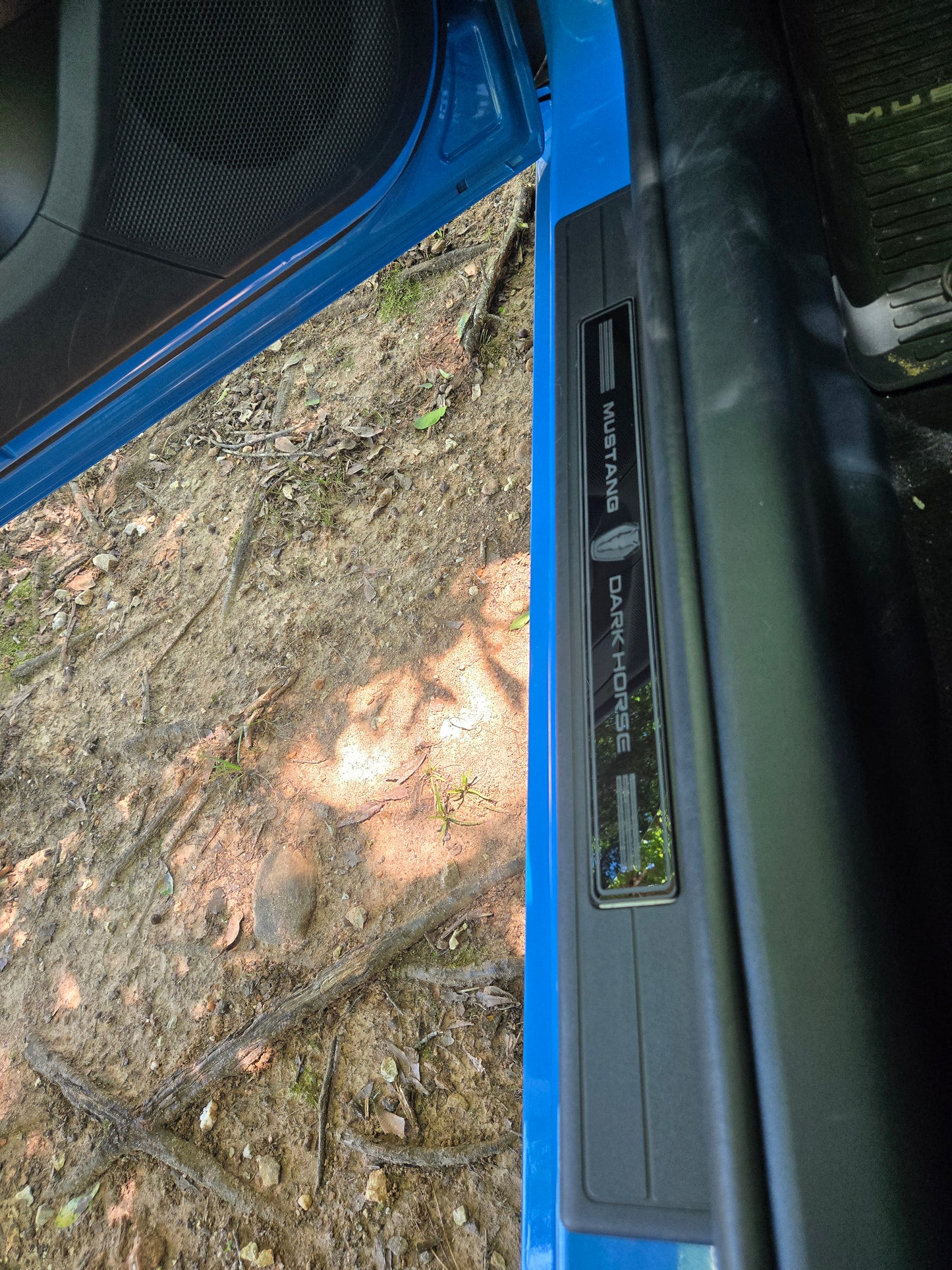 2024+ Mustang Dark Horse Door Sill Plates