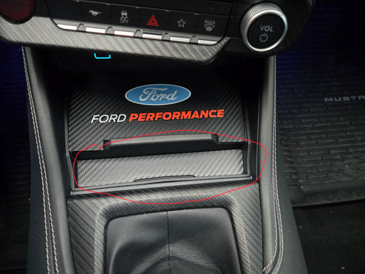 2024+ Mustang Lower Dash Pad (Wireless Charger Models)
