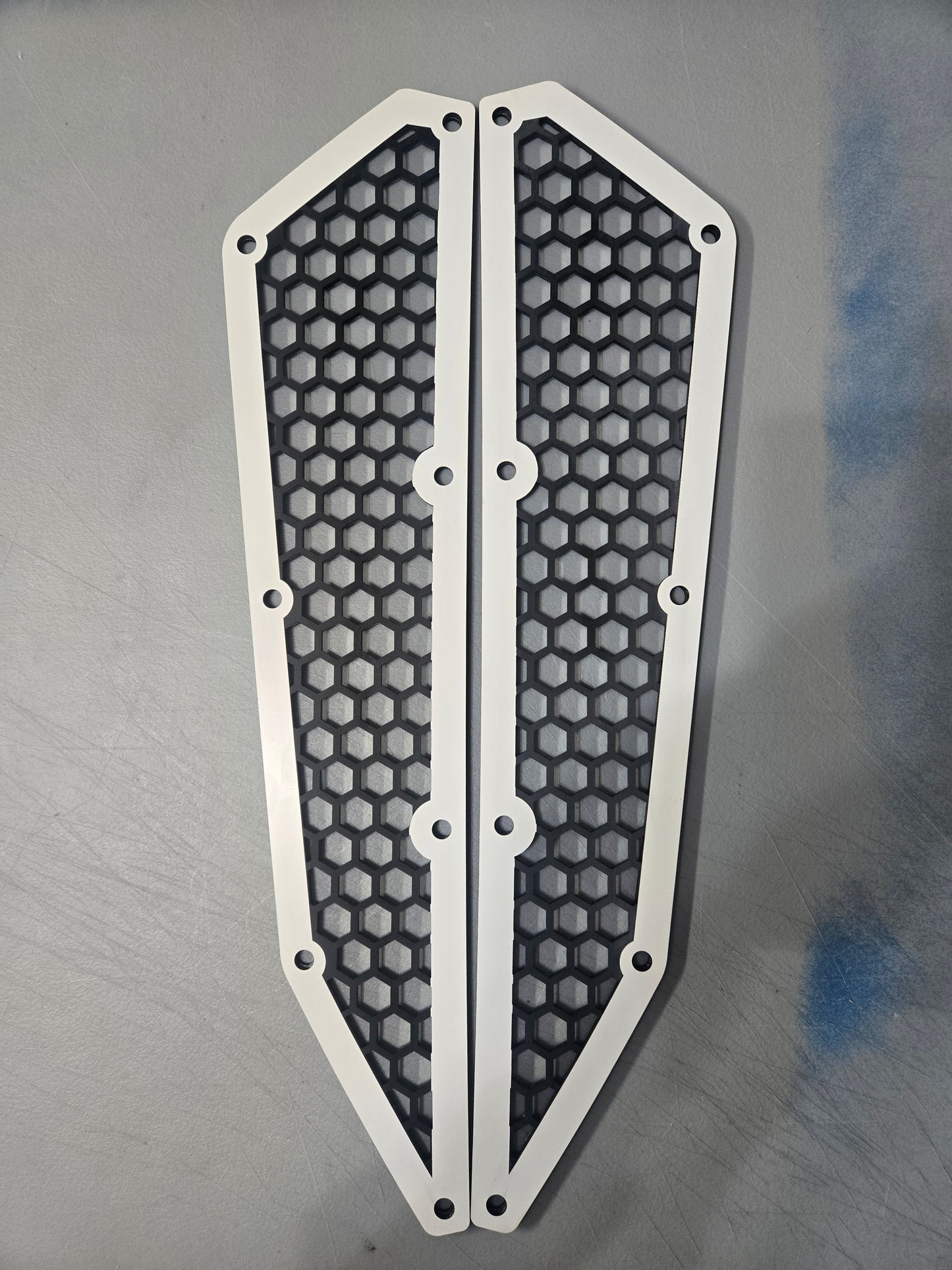 Kawasaki KRX 1000 Intake Vent Covers with FrogzSkin® Mesh